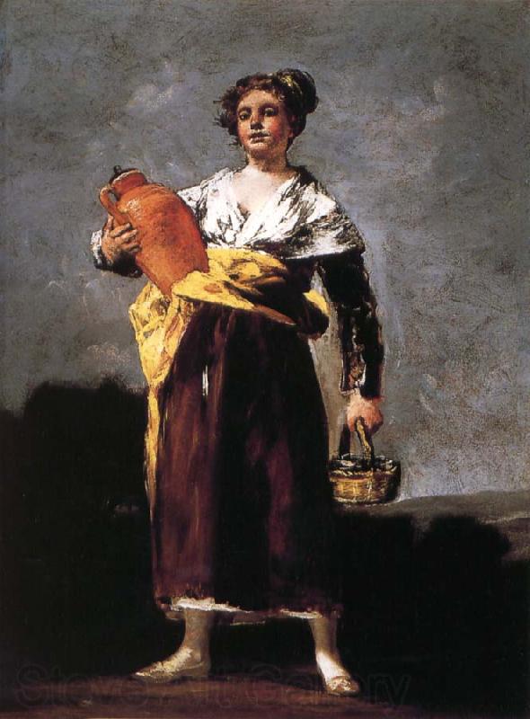 Francisco Goya Water Seller Norge oil painting art